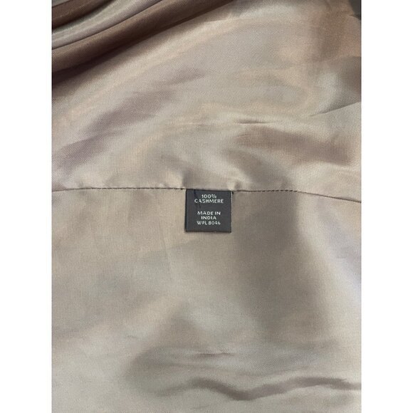 ETIENNE AGNER Cashmere Sport Coat Men's 43 Regular Tan 2-Button WPL 8046 Flaw - Picture 8 of 15